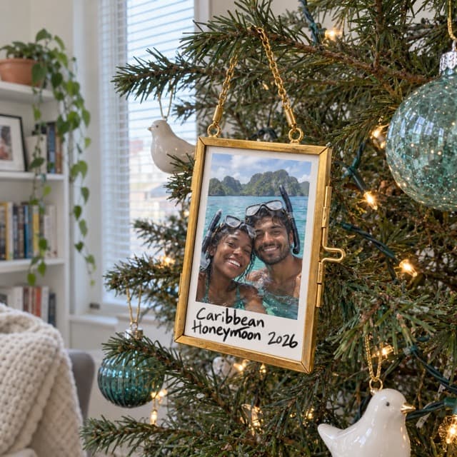 Sample B.'s ornament: the honeymoon